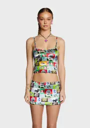 [O Mighty] Doggo Velvet Cami Top