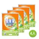【加倍潔】茶樹+小蘇打 制菌潔白洗衣粉4.5kg x4包/箱