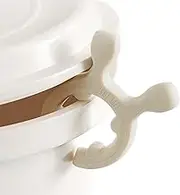 Spatula Rest - Cute Spoon Holder Spatula Rest,Anti-Scalding Adjustable Spill Stopper, Cute Stove Organizer Kitchen Tools for Counter Organization
