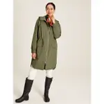 現貨 UK 6~~購自英國 JOULES原廠官網  全新 女 綠色 防水 連帽 風衣 雨衣 外套