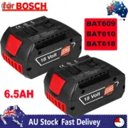 6.5Ah for BOSCH 18V Battery LITHIUM-ION BAT609 BAT618 BAT620 BAT610G 24618-01 DP