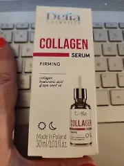 Delia COLLAGEN Face SERUM with Hyaluronic Acid &Grape Seed oil Day/Night 1 fl oz