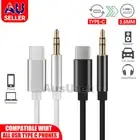 USB Type-C to 3.5mm Audio AUX Cable Stereo For iPhone 15 16 Samsung S24 S25 iPad