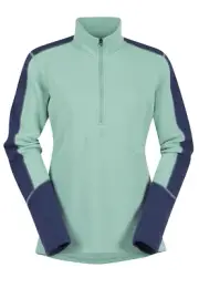 Kerrits Centerline Fleece Zip Neck-M-Spearmint