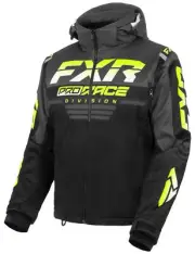 FXR RRX 24 Mens Snow Jacket Black/Charcoal/Hi-Vis
