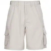 Trespass Mens Gally Water Repellent Hiking Cargo Shorts Graphite M