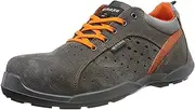 [BASE Protection] B618-S1P T-44 Safety Footwear, Grey & Orange, 44