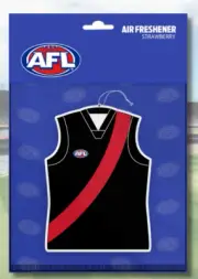 Essendon Guernsey Car Air Freshener - AFL Car Air Freshener