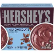 HERSHEY'S Milk Chocolate Pudding, 3.95 oz