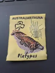 Australian Fauna Girl Guide Badge. Platypus