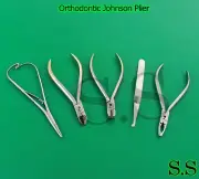 Orthodontic Johnson Plier Hard Wire Cutter Distal End Mathieu Bracket DN-2026