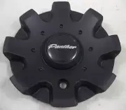 Panther Wheels Flat Black Wheel Custom Center Cap (1) # EMR0907-CAR-CAP
