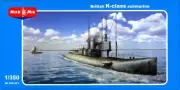 MikroMir Models 1/350 BRITISH WWI K-CLASS SUBMARINE