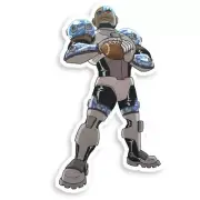 Cyborg (Victor Stone) Superhero Teen Titans 3" Glossy Vinyl Sticker