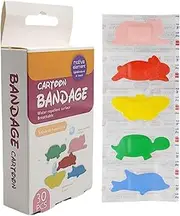 Adhesive Bandages for Kids | Kids Bandages Wound Strips - Adhesive Bandage Stickers, Cartoon Animal Colorful Bandages, 30 for Boys Girls Minor Cuts & Scrapes