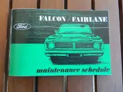 FORD XY FALCON SERVICE MANUAL ''BLANK ONE''