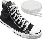 [Endoto] Elastic Shoe Laces for Converse High Top and Low Top Flat Stretchy Bungee Replacement Shoelaces