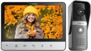 TMEZON Video Door Bell Intercom System with Monitor Doorbell Camera 7inch LCD
