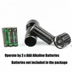 Aluminum Flashlight Black Blacklight Light Outdoor Torch Violet 21LED Useful New