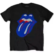 The Rolling Stones Kids T-Shirt: Blue & Lonesome Classic Tongue OFFICIAL NEW