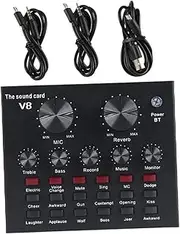 SHOWERORO Professional Sound Card Live Sound Card for Mixers Ktv Mobile Audio Mixer 800 Condenser Microphone Australian Stock