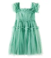 [Tutu Du Monde] Tutu Du Monde Higher Love gathered tulle dress Y 4/5 green