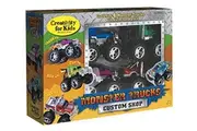 Creativity for Kids Monster Truck Custom Shop - Customize 4 Monster Trucks, Small