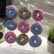 Donut Wall Display Donut stand for Parties Clear Acrylic Doughnut Board S_GU