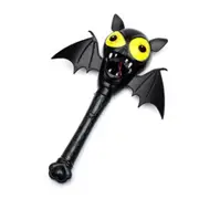 4 Pcs Halloween Pumpkin Ghost Magic Wand Luminous Witch Wand Funny Horror Scene Layout Children Toys Bat magic wand