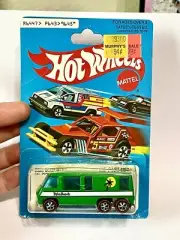 CUSTOM MADE REDLINE 1979 Hot Wheels GMC Motorhome - Green Hong Kong