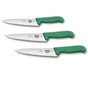Victorinox Cooks Carving Knife Fibrox Handle (Green) - 25cm