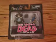 The Walking Dead Minimates Series 1 Officer Rick Grimes and One-Armed Zombie