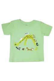 Giraffe Slide Tee--THRE-TH2236