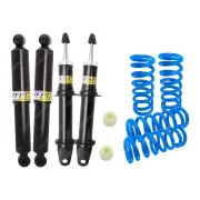 F + R Webco Shock Absorbers Lovells STD Springs for Ford Falcon BF XR6 XR8 07-08