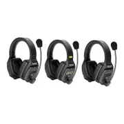 Saramonic WiTalk-WT3D 3-Person Full-Duplex Wireless Single-Ear Headset Intercom System [SAR246039]