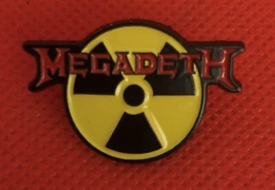 MEGADETH Enamel Pin/Brooch Music Memorabilia