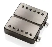 EMG REV Revelations Passive Humbucker Pickup Set - BRUSHED BLACK CHROME