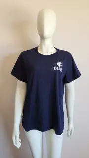Carlton Blues AFL AFCAL0257 Ladies Printed Short Sleeve Core T Shirt Size M New