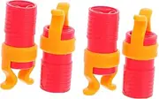 4pcs Abs Screw Holder Clamp Fixing Set for Woodworking Easy to Use Screw Gripper Tool to Work Efficiency and Prevent Misalignment for Beginners