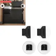 Infant Safety Barrier Retractable Gate Hardware Set for Home Door and Staircases