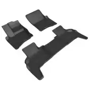 3D MAXpider for LAND ROVER DEFENDER 110 2020-2025 KAGU BLACK R1 R2 Floor Mat- 3 (for: Land Rover)