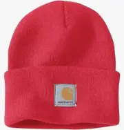Carhartt Men's Knit Cuffed Beanie. Color Bittersweet