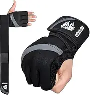 Boxing Inner Gloves Neoprene Wrist Support Padded Gel Wraps Hand Protection Boxing Bag Hand Wraps for Punching MMA Martial Arts Muay Thai Speed Bag Training – Under Mitts
