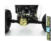 Hot Racing Metal Skull AR60 Diff Cover (Gold) - Axial Yeti Wraith AX10 WRA12CT04