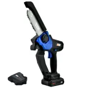 20V Cordless Mini Chainsaw with 0.15m Bar, Battery & Charger Included