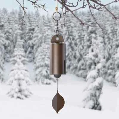 Copper Windchimes Retro Style Serenity Bell Wind Chimes Deep Resonance Metal