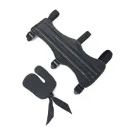 Archery Wrist Arm Guard Finger Tab Kit Compound Bow Recurve Bow Arm Protection
