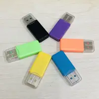 在飛比找蝦皮購物優惠-【海隆王 】USB 2.0 TF Micro SD 讀卡器 