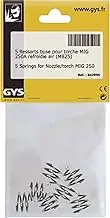 Nozzle Spring for MIG Burner 250 A Steel/Aluminium Pack of 5