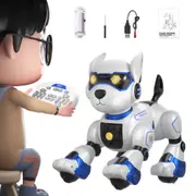 Remote Control Robot Dog Toy Programmable RC Robot Puppy Smart Stunt Robot Pet